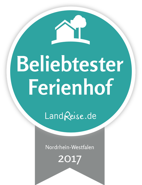 Beliebtester Ferienhof Nordrhein-Westfalen 2017 - LandReise.de