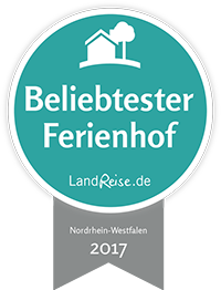 Beliebtester Ferienhof 2017 in NRW